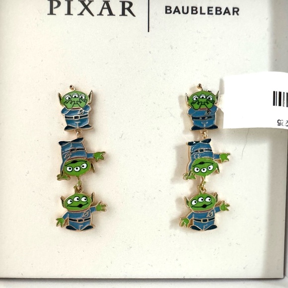 Disney Jewelry - NWT Disney Pixar Toy Story Alien Drop Earrings Baublebar